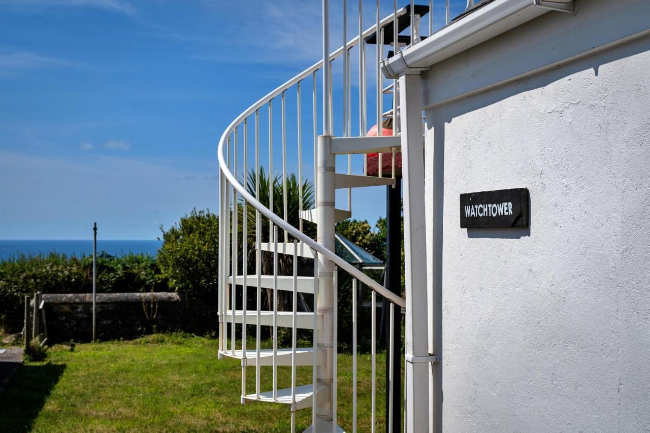 Finest Retreats - The Watchtower At Western Watch Lower Boscaswell Dış mekan fotoğraf